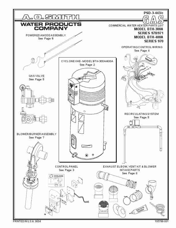 A O  Smith Water Heater 970 Series-page_pdf
